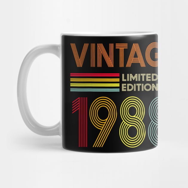 Vintage 1988 Limited Edition 35th Birthday by Kontjo